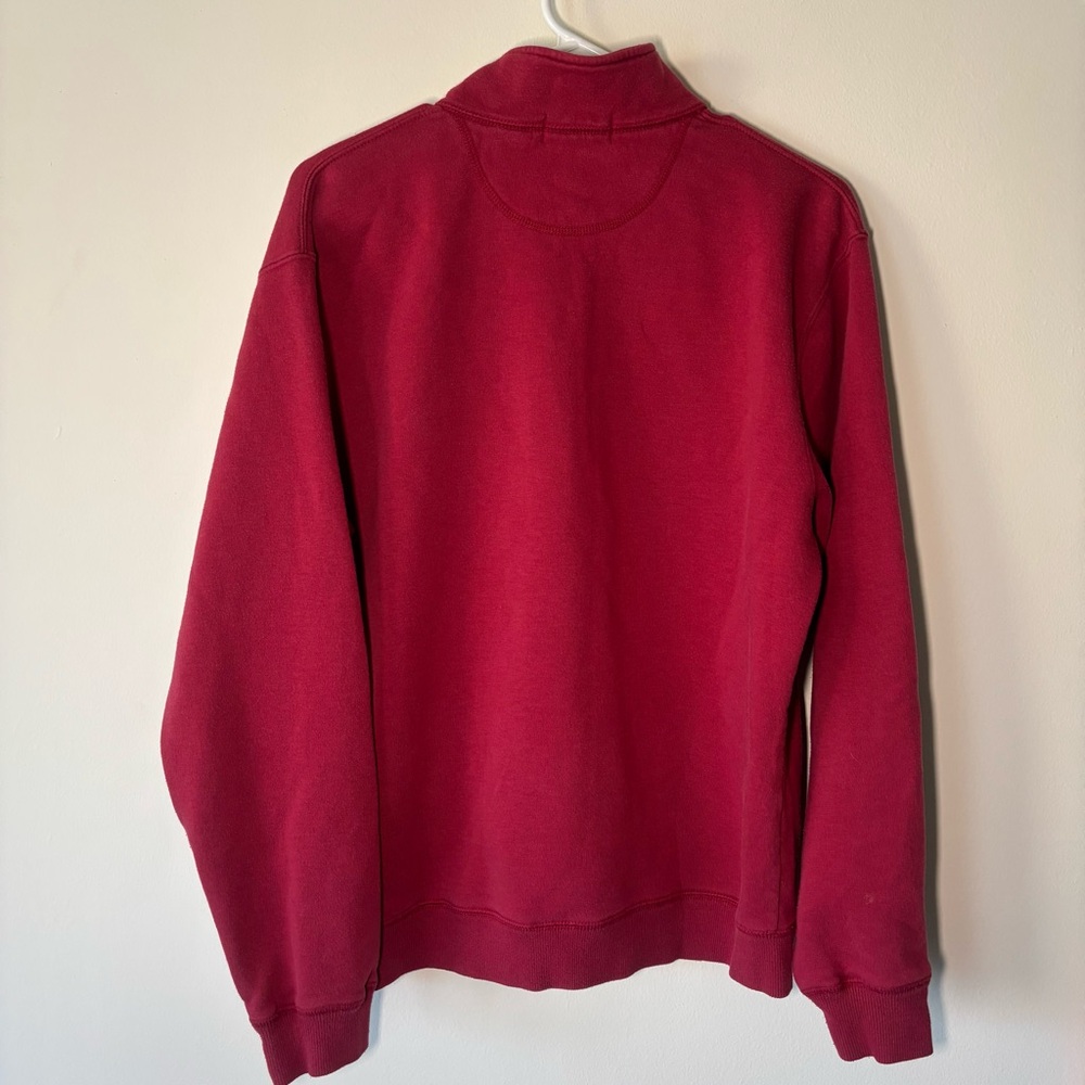 Gear For Sports Men's Red Indiana Hoosiers Quarter-Zip Sweatshirt - Picture 5 of 5